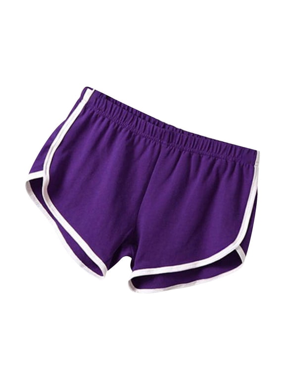 Dolphin Athletic Running Shorts for Women Summer Comfy Elastic Yoga Dance Short Pants Gym Workout Clothes