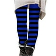 thumbnail image 1 of Guluxicc Girls Leggings Toddler Girl Striped Halloween Leggings Elastic Waist Tights Pants Sizes 3T, Size 8, 1 of 5