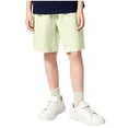thumbnail image 1 of Guluxicc Kids Boys Athletic Shorts Elastic Waist Summer Solid Color Moisture Wicking Drying Shorts for Casual Activities, 1 of 8