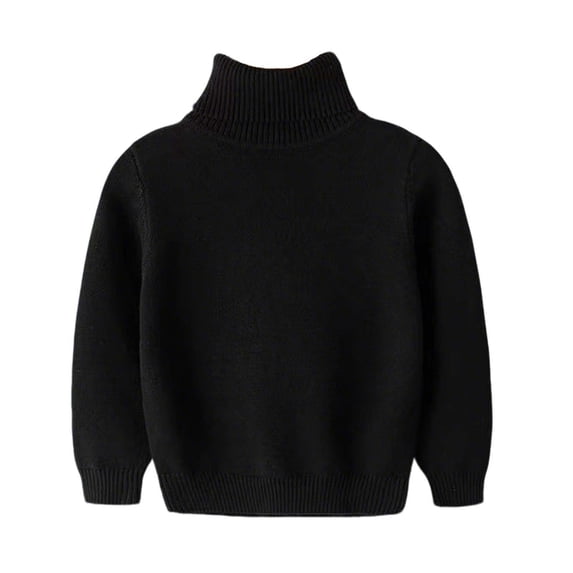 Guluxicc Kids Girls Turtleneck Cable Knit Sweater Long Sleeve Chunky Pullover Sweaters Fall Winter Loose Tops 3-8 Years