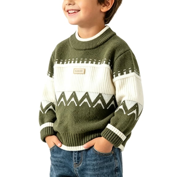 Guluxicc Kids Girls Turtleneck Cable Knit Sweater Long Sleeve Chunky Pullover Sweaters Fall Winter Loose Tops 3-8 Years