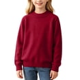 thumbnail image 1 of Guluxicc Kids Girls Turtleneck Cable Knit Sweater Long Sleeve Chunky Pullover Sweaters Fall Winter Loose Tops 3-8 Years, 1 of 9