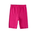 thumbnail image 1 of Guluxicc Kids Toddler Girls Underpants Under Dress Shorts Cotton Basic Solid Black Bike Shorts Anti Chafing Under Skirt Shorts 2-13 Years, 1 of 3