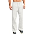 thumbnail image 1 of Guluxicc Men's Athletic Pants with Pockets Elastic Waist Drawstring Long Straight Leg Running Performance Trousers for Everyday Gym Workout Wear Summer Casual Outfits, 1 of 7