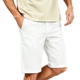 thumbnail image 1 of Guluxicc Men's Cotton Shorts with Multi Pockets Button Front Everyday Wear Short Pants Summer Casual Outfits, 1 of 5
