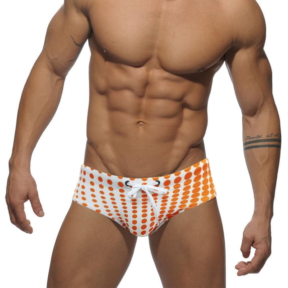 Guluxicc Men's Low Rise Swim Trunks Slim Board Shorts Lightweight Surf Bathing Suit with Removable Pads