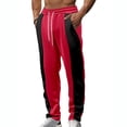 thumbnail image 1 of Guluxicc Sweat Pants for Men Loose Elastic Waist Drawstring Long Jogger Trousers for Running Performance Fall Winter, 1 of 5