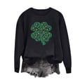 thumbnail image 1 of Guluxicc Sweatshirts for Women Casual Long Sleeve Graphic Printed Shirts St. Patrick's Day Pullover Tops, M, 1 of 6