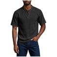 thumbnail image 1 of Guluxicc T Shirt for Mens Summer Casual V Neck Tops, 1 of 9