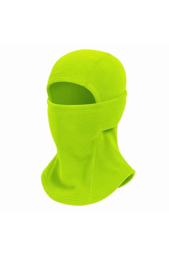 Winter Balaclava Hats for Men Thermal Fleece Ski Face Mask, Green