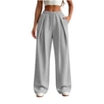 thumbnail image 1 of Guluxicc Women's Athletic Pants with Pockets Elastic Waist Drawstring Running Performance Sweatpants for Everyday Gym Workout, 1 of 6