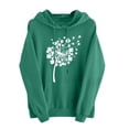 thumbnail image 1 of Guluxicc Women's St. Patrick's Day Sweatshirts Casual Long Sleeve Shirts Shamrock Clover Graphic Letter Printed Pullover Tops, 2XL, 1 of 5