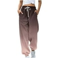 thumbnail image 1 of Guluxicc Womens Sweatpants Casual Drawstring Elastic Waist Straight Leg Trousers Athletic Joggers with Pockets, 1 of 2