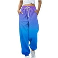 thumbnail image 1 of Guluxicc Womens Sweatpants Casual Drawstring Elastic Waist Straight Leg Trousers Athletic Joggers with Pockets, 1 of 3