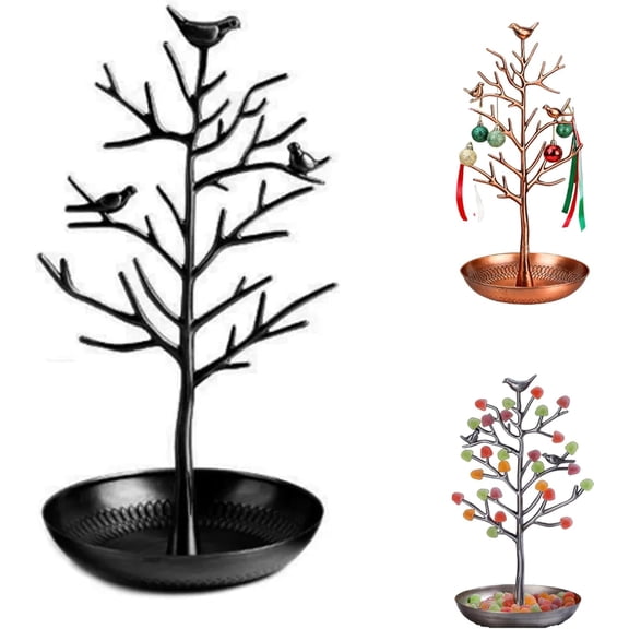 Gum Drop Tree Vintage, Nostalgic Gumdrop Christmas Decorations, Candy Christmas Tree, Gumdrop Tree for Tabletop Display Ornament, Lobby DecorationCandy Themed Party Supplies Xmas (Black)