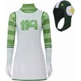 thumbnail image 1 of Gum Jet Set Radio Dress Outfit Clothing with Gloves And Hat for Women Teen, 1 of 7