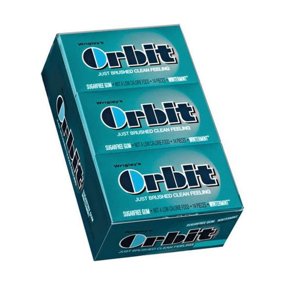 Wrigley's Orbit Wintermint - 12/14 pc. Packs