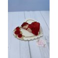thumbnail image 1 of Gum Paste Heart and Red Roses Baby Girl Cake Topper, 1 of 4