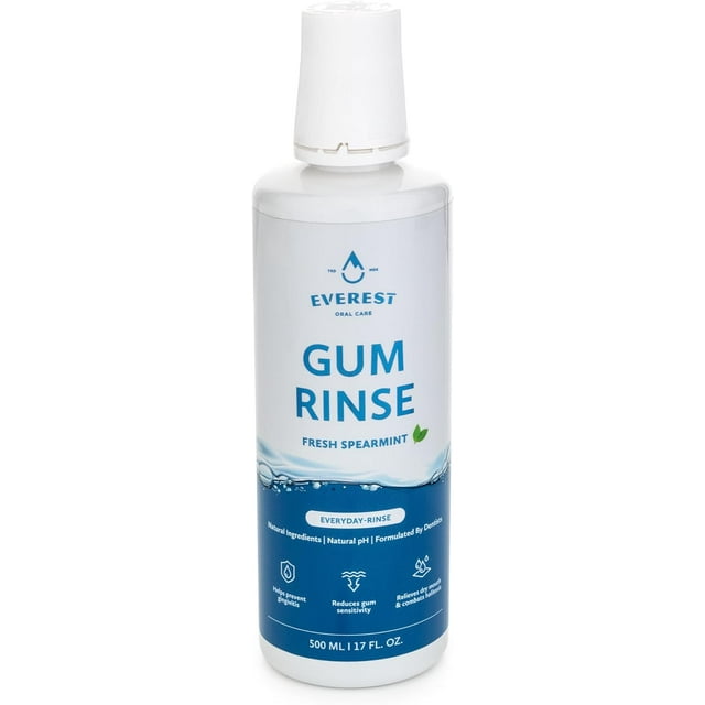 Gum Rinse Triple Action Natural Mouthwash for Gingivitis Treatment