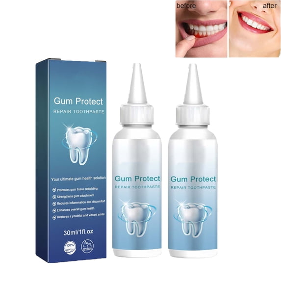 Gum Shield Therapy Gel, Gum Shield Therapy Gel, Tooth Repair Toothpaste, Tooth Repair Gum Instant Gel Intensive Stain Removal Dental Oral Care