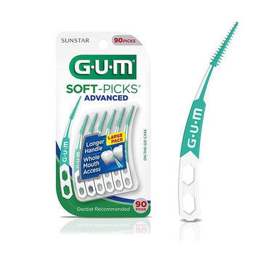 Gum Soft-Picks Advanced Dental Picks (Pack of 90)