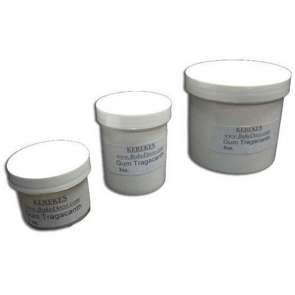 Gum Tragacanth, for Gumpaste and Pastillage - 6 Oz