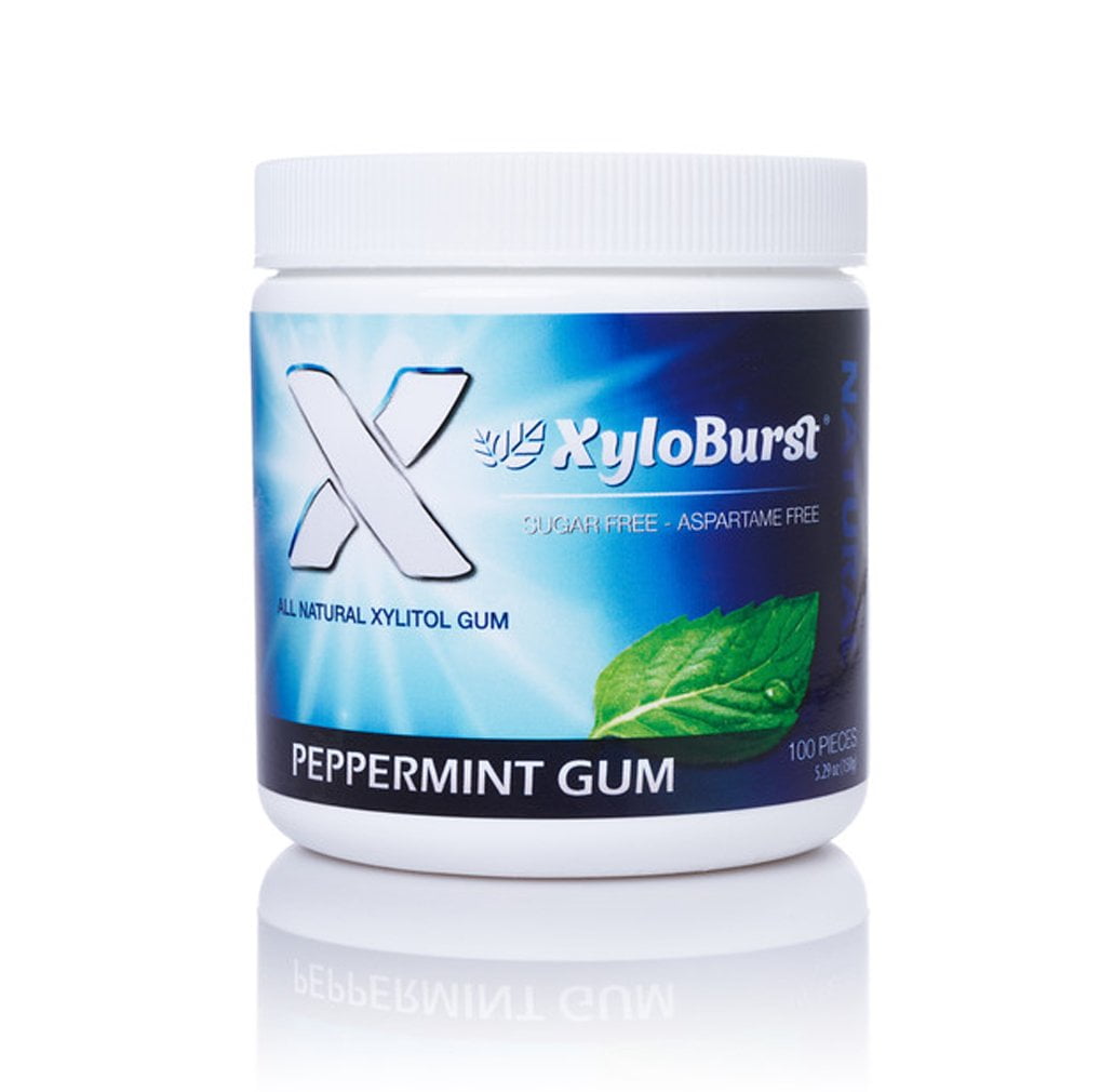 Gum Xylitol Chewing Gum Sugar , Gluten , Keto Friendly Aspartame Gum For Oral Health