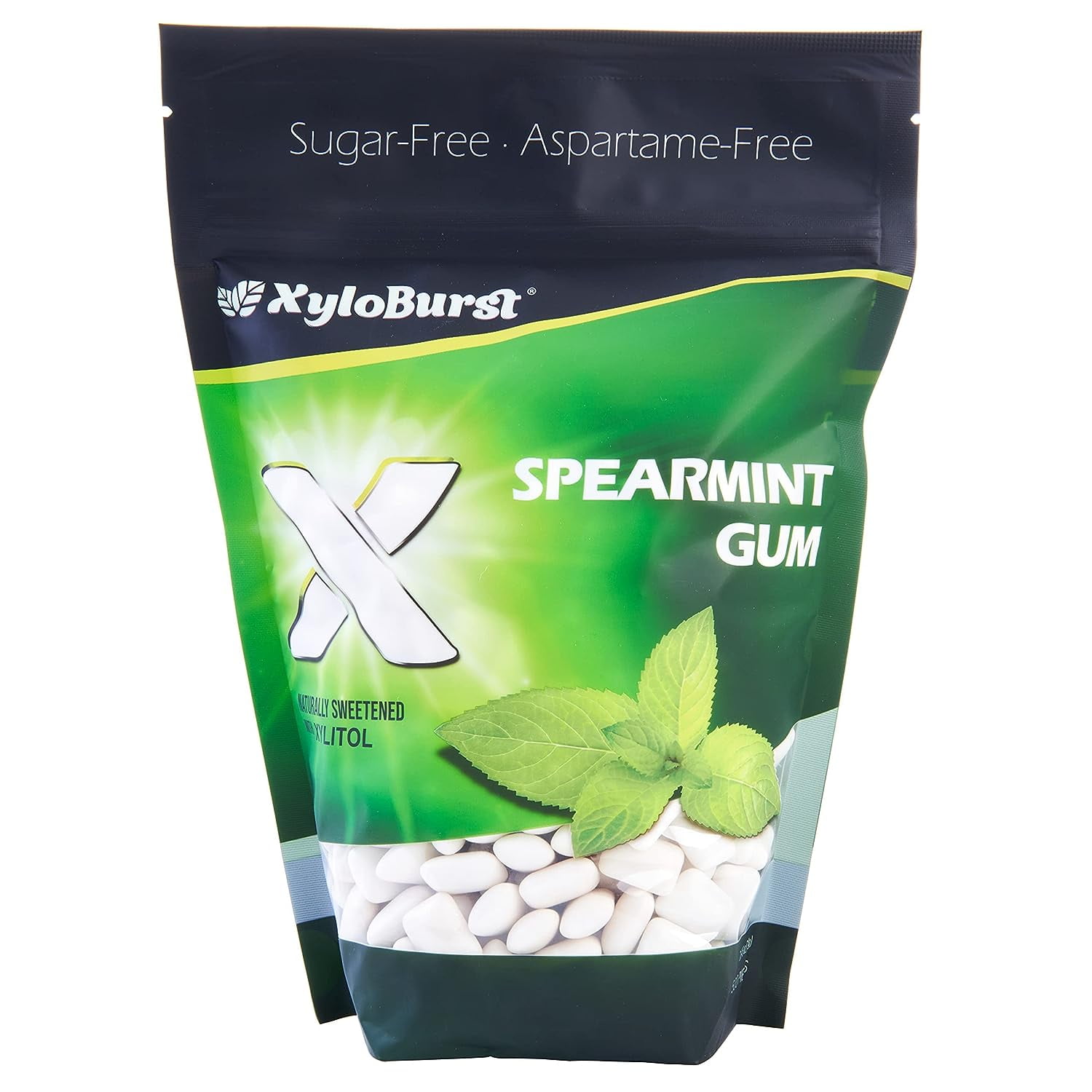 Gum Xylitol Chewing Gum Sugar , Gluten , Keto Friendly Aspartame Gum For Oral Health