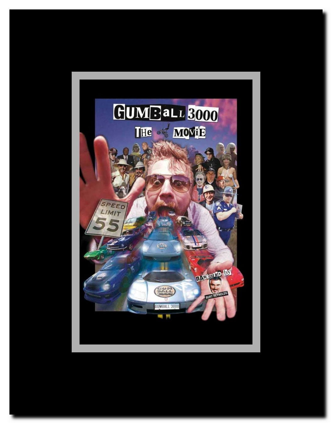 Gumball 3000: The Movie Framed Movie Poster
