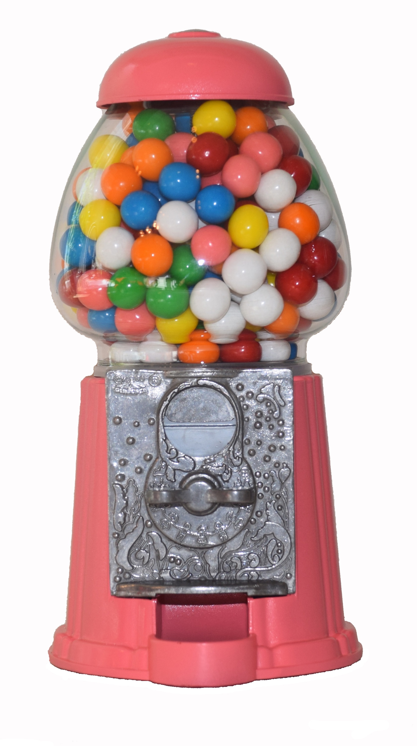 Gumball Dreams Classic Gumball Machine/Candy Dispenser, 15 Inch - Bubble Gum Pink
