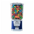 thumbnail image 1 of Gumball Machine 17" Vintage Candy Dispenser - Coin Operated - Blue PC - Bouncy Ball & Capsule Toy Vending - 6.8L Capacity - Store & Party Use, 1 of 6