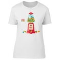 thumbnail image 1 of Gumball Machine, Cute Doodle T-Shirt Women -Image by Shutterstock, Female Medium, 1 of 2