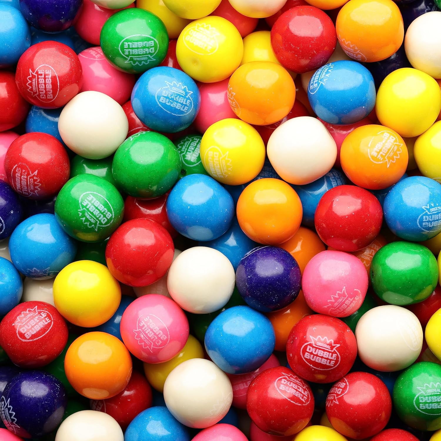 Gumballs For Gumball Machine - 0.5 Inch Mini Gumballs - 4 Lb Bulk Gum ...