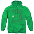 thumbnail image 1 of Gumby Bend Backwards Adult Pullover Hoodie Sweatshirt Kelly Green, 1 of 1