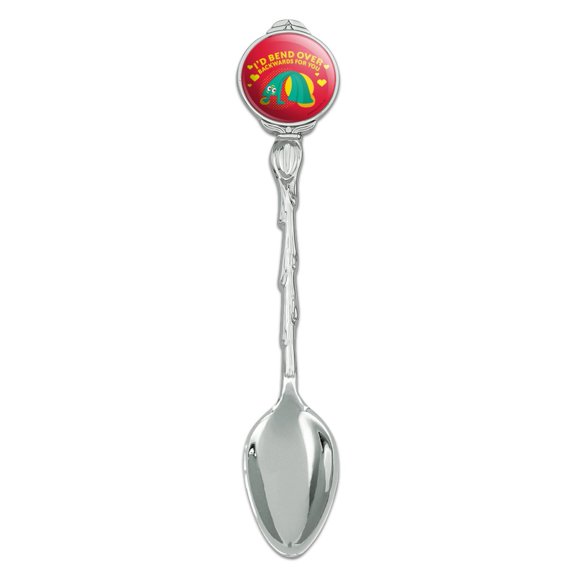 Gumby Bend Over Backwards Love Valentine's Day Novelty Collectible Demitasse Tea Coffee Spoon