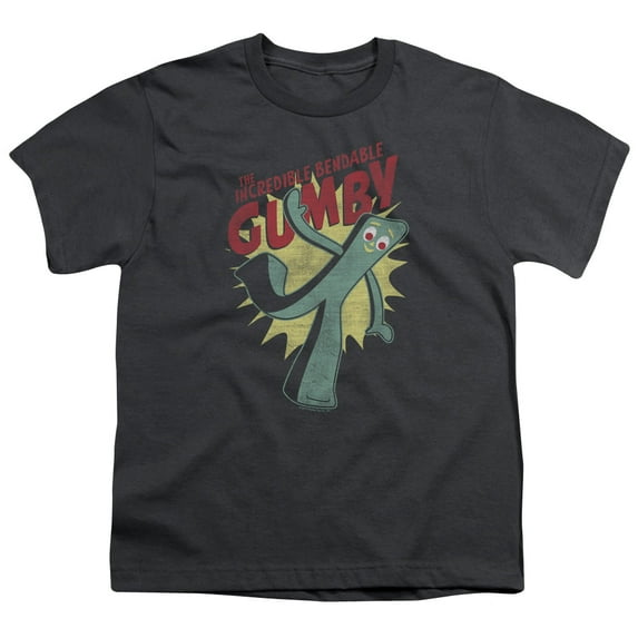 Gumby - Bendable - Youth Short Sleeve Shirt - Large