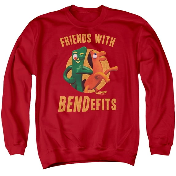 Gumby - Bendefits - Crewneck Sweatshirt - Large