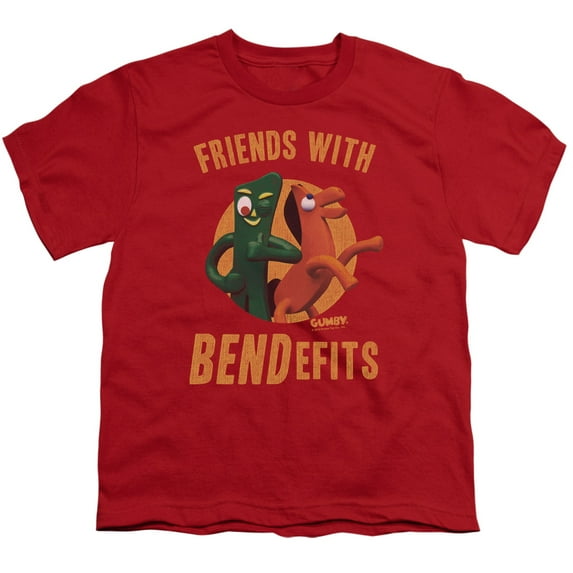 Gumby - Bendefits - Youth Short Sleeve Shirt - Small