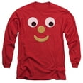 thumbnail image 1 of Gumby Blockhead J Long Sleeve Adult 18/1 T-Shirt Red, 1 of 1