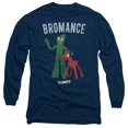 thumbnail image 1 of Gumby Bromance Long Sleeve Adult 18/1 T-Shirt  Navy, 1 of 1