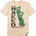thumbnail image 1 of Gumby T-Shirt Buck Naked Unisex Graphic Tee For Men & Women, 1 of 7