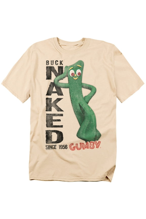 T-Shirt Buck Naked Unisex Graphic Tee For Men & Women