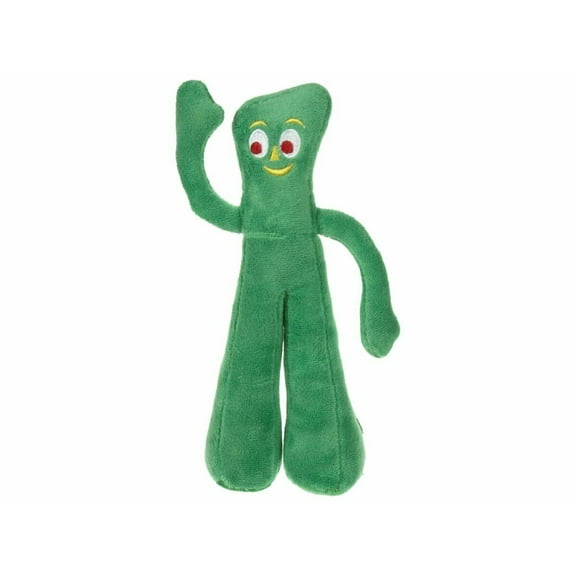 Gumby Dog Toys Classic Retro Soft Plush Green Nostalgic Cartoon Character 8"