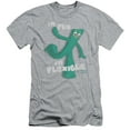 thumbnail image 1 of Gumby Flex S/S Adult 30/1 T-Shirt Athletic Heather, 1 of 1