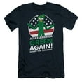 thumbnail image 1 of Gumby For President S/S Adult 30/1 T-Shirt Navy, 1 of 1