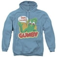 thumbnail image 1 of Gumby Fun & Flexible Adult Pullover Hoodie Sweatshirt Carolina Blue, 1 of 1