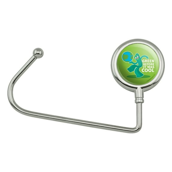 Gumby Green Before It Was Cool Earth Planet Purse Bag Hanger Holder Hook