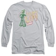 thumbnail image 1 of Gumby - Gums Up Adult Long Sleeve T-Shirt - Adult Long Sleeve T-Shirt / 2XL / Gray, 1 of 2