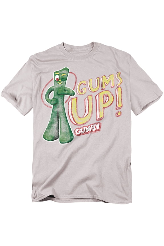 - Gums Up Adult Regular Fit T-Shirt - Adult Regular Fit T-Shirt / L / Gray