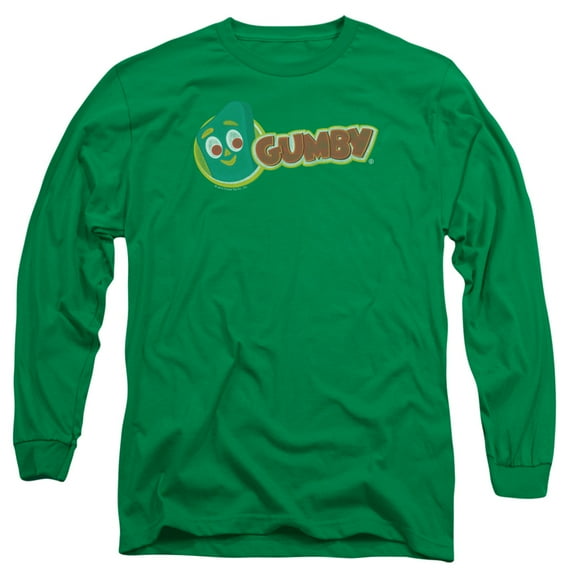 Gumby Men's Logo Long Sleeve Green